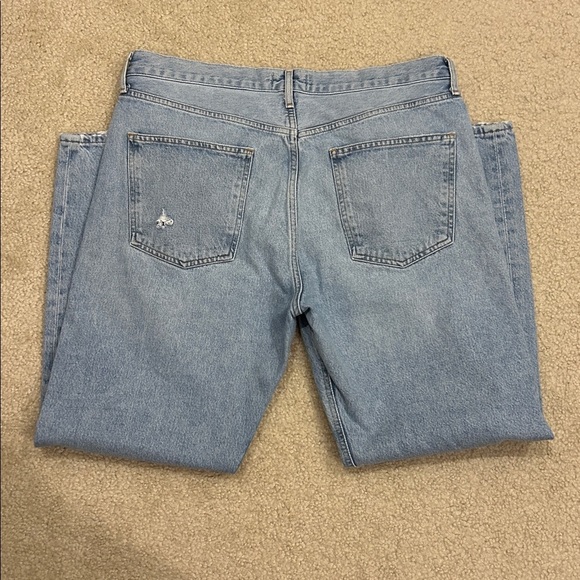 AGOLDE 90's Mid Rise Loose Fit in Captured - Picture 7 of 8